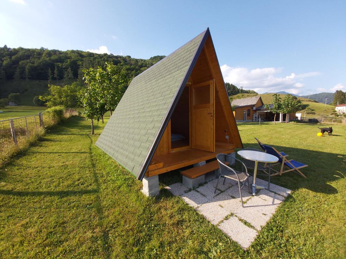 Glamping Hiske Petrin Hotel Tolmin Exterior photo