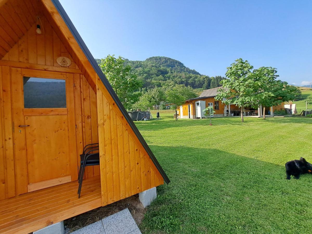 Glamping Hiske Petrin Hotel Tolmin Exterior photo